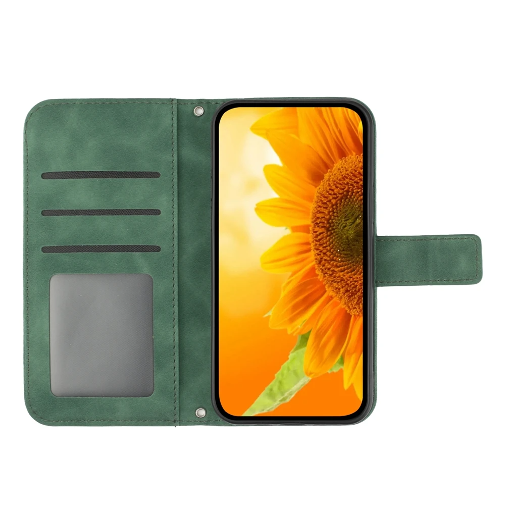 Blumen Kunstleder Klapp Hülle/Flip Case für Samsung Galaxy S24, S23, S22, S21-Serie | ZITOCASES®