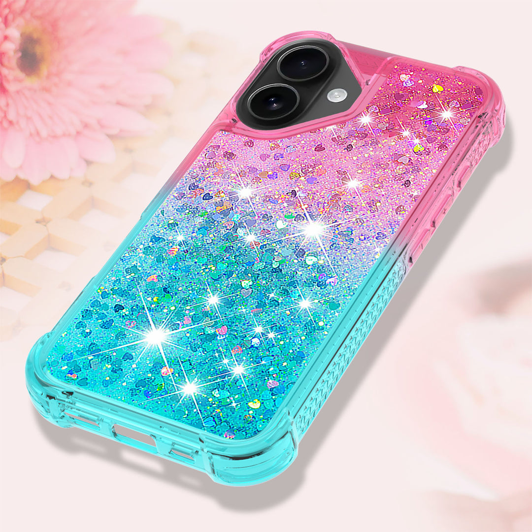 Liquid Schwimmende Glitzer Flakes Hülle/Case für iPhone 17 | ZITOCASES®
