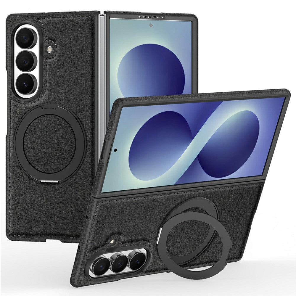 Kunstleder MagSafe/Magnet Hülle/Case mit integriertem Ständer für Samsung Galaxy Z Fold 8 Ultra | ZITOCASES®