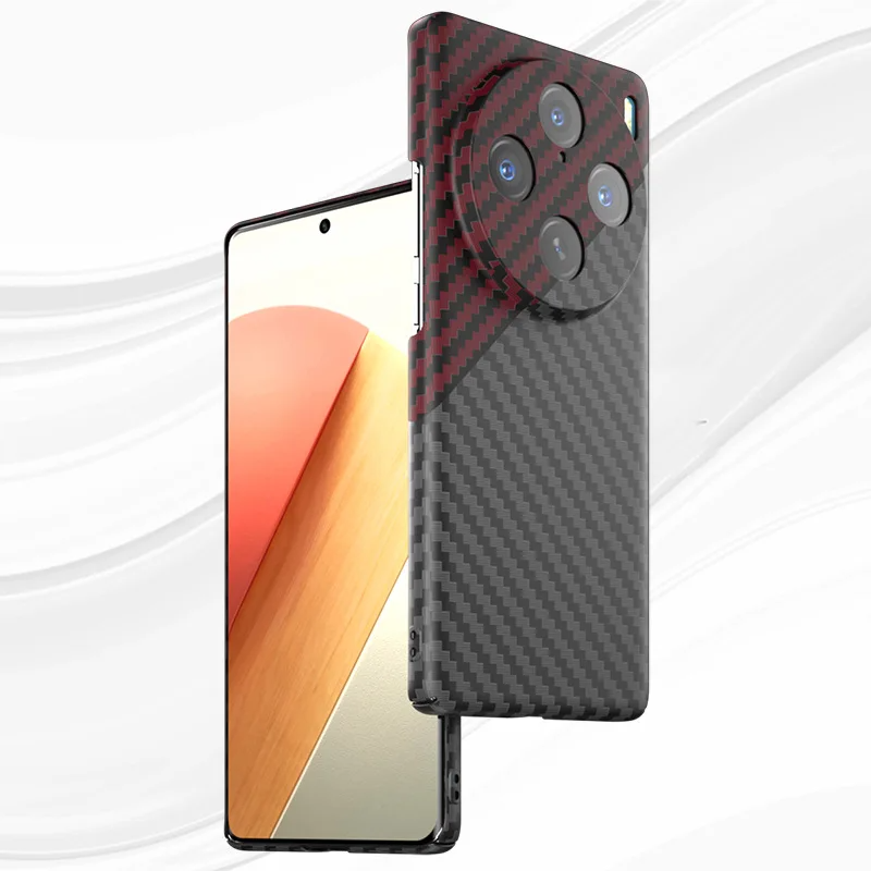 Ultra dünne 0,3mm Carbon Hülle/Case für Vivo X200, X200 Pro, X100, X100 Pro, X100 Ultra, X90, X90 Pro, X90 Pro Plus, X60, V40, V40 Lite, V40 Pro, V40 SE, V20SE, V21, Y28, Y70, Y72 | ZITOCASES®