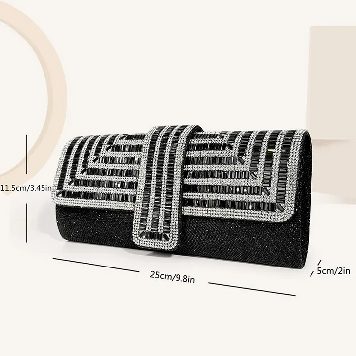 Glitzer/Diamant Kunstleder Clutch/Tasche | ZITOCASES®