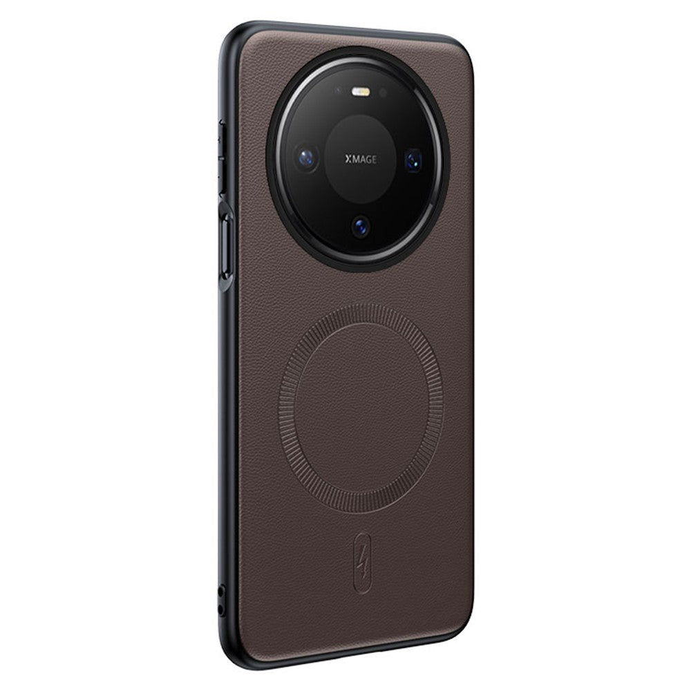 Elegante Kunstleder MagSafe/Magnet Hülle/Case für Huawei Mate 80 Pro | ZITOCASES®