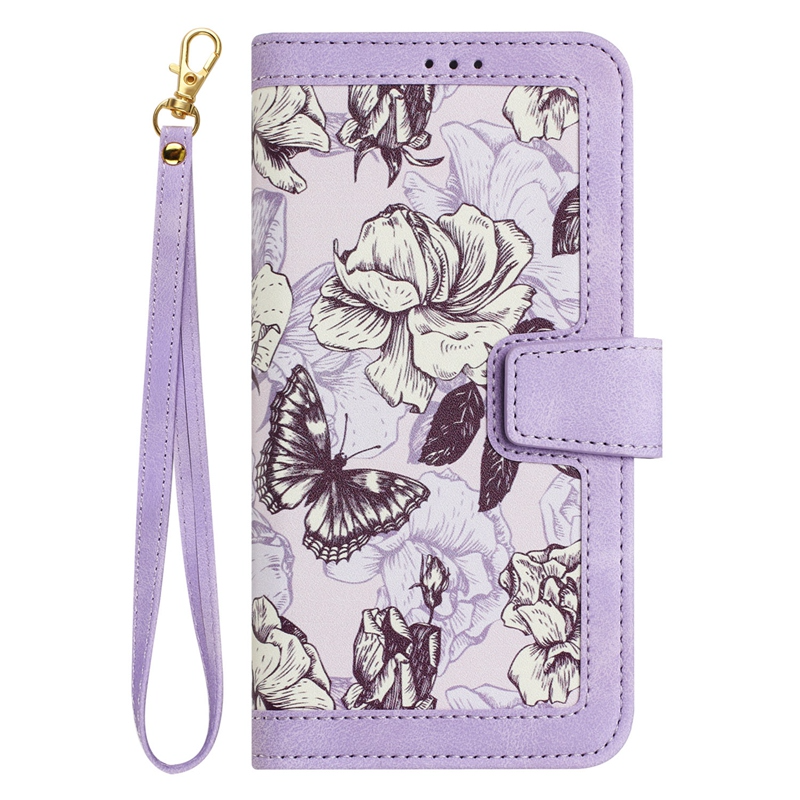 Blumen Retro/Vintage Kunstleder Klapp Hülle/Flip Case für iPhone 16-Serie | ZITOCASES®