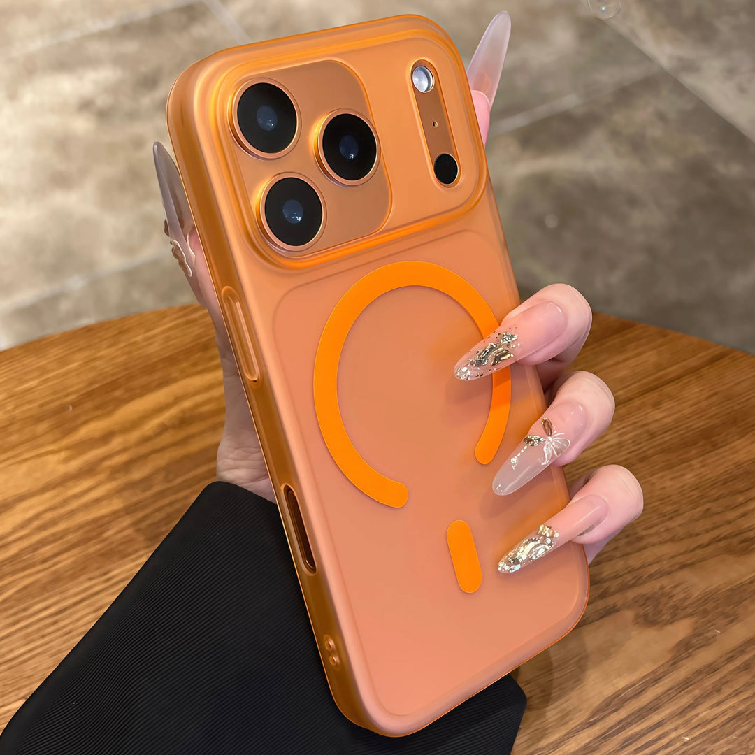 Dünne Matte/Transparente MagSafe/Magnet Hartplastik Hülle/Case für iPhone 17 Pro, 17 Pro Max | ZITOCASES®