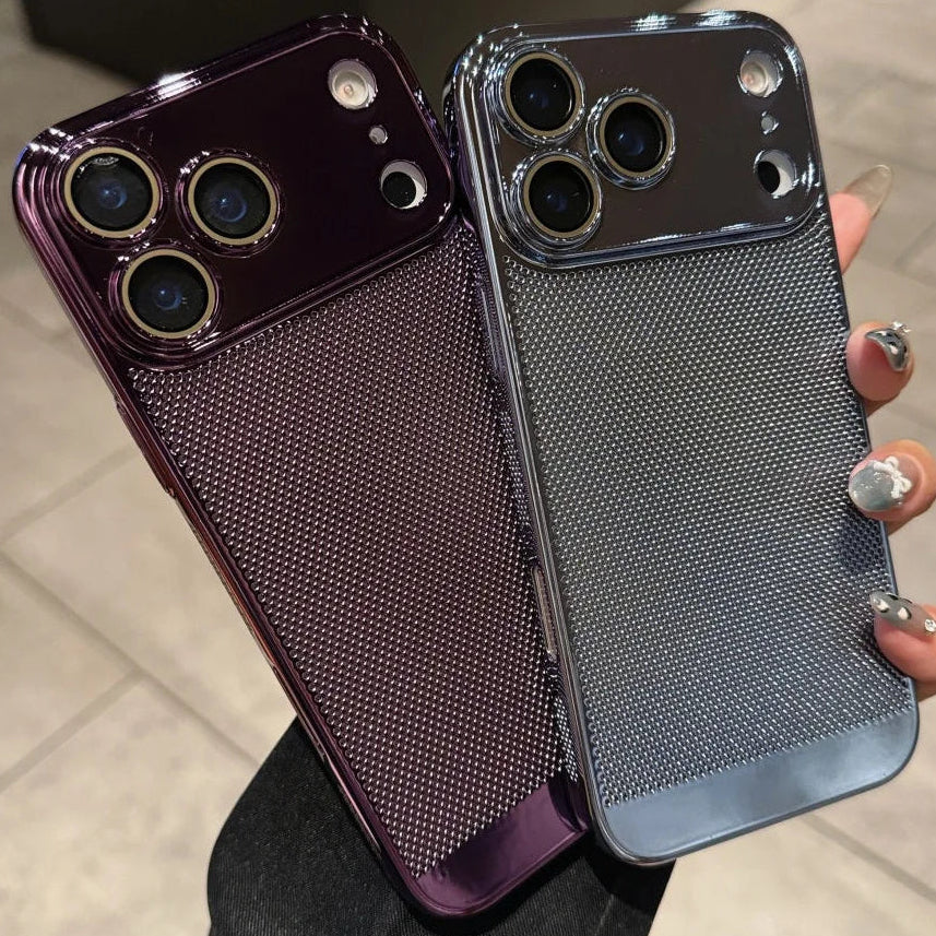 Gelochte/Wärmeableitende Plastik Hülle/Case für iPhone 17 Pro, 17 Pro Max | ZITOCASES®