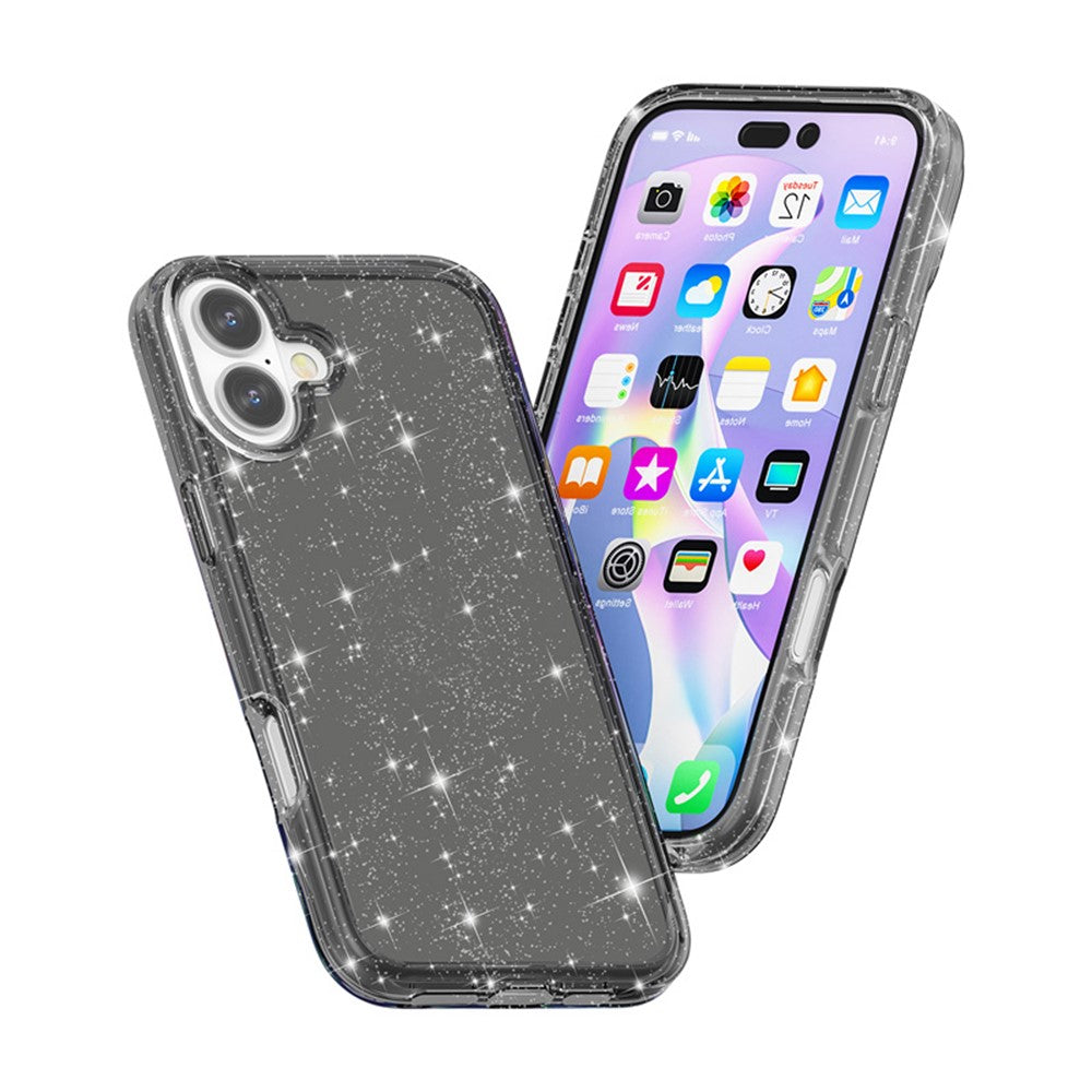Bunte/Transparente Glitzer Silikon Hülle/Case für iPhone 17 | ZITOCASES®
