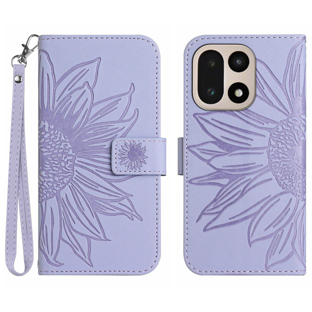 Blumen Motiv Kunstleder Klapp Hülle/Flip Case für OnePlus 15 | ZITOCASES®