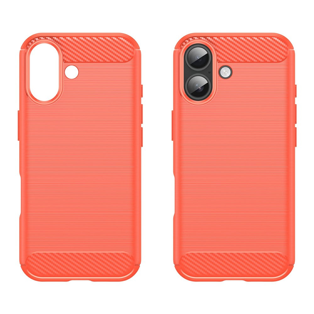 Metallstruktur/Carbon Optik Silikon Hülle/Case für iPhone 17 | ZITOCASES®