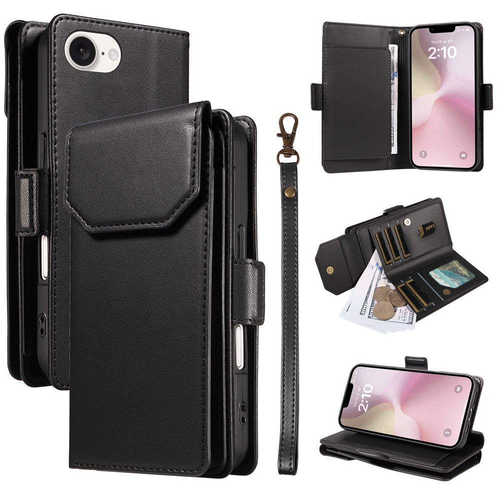 Kunstleder Brieftaschen Hülle/Case für iPhone 17e | ZITOCASES®