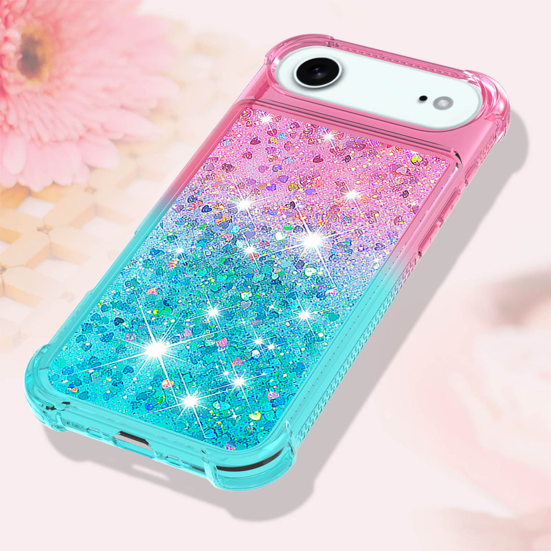 Liquid Schwimmende Glitzer Flakes Hülle/Case für iPhone Air | ZITOCASES®