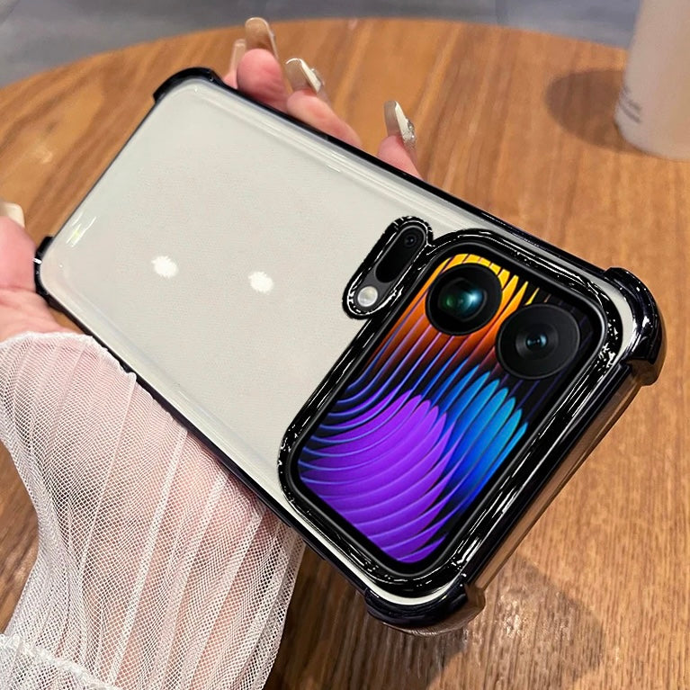 Transparente Chrom/Airbag Hülle/Case für Xiaomi 17, 17 Pro, 17 Pro Max | ZITOCASES®