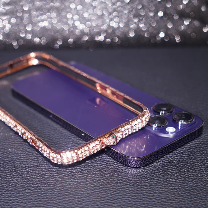 Diamant Rahmen/Bumper Aluminium Hülle/Case für iPhone 16-Serie | ZITOCASES®