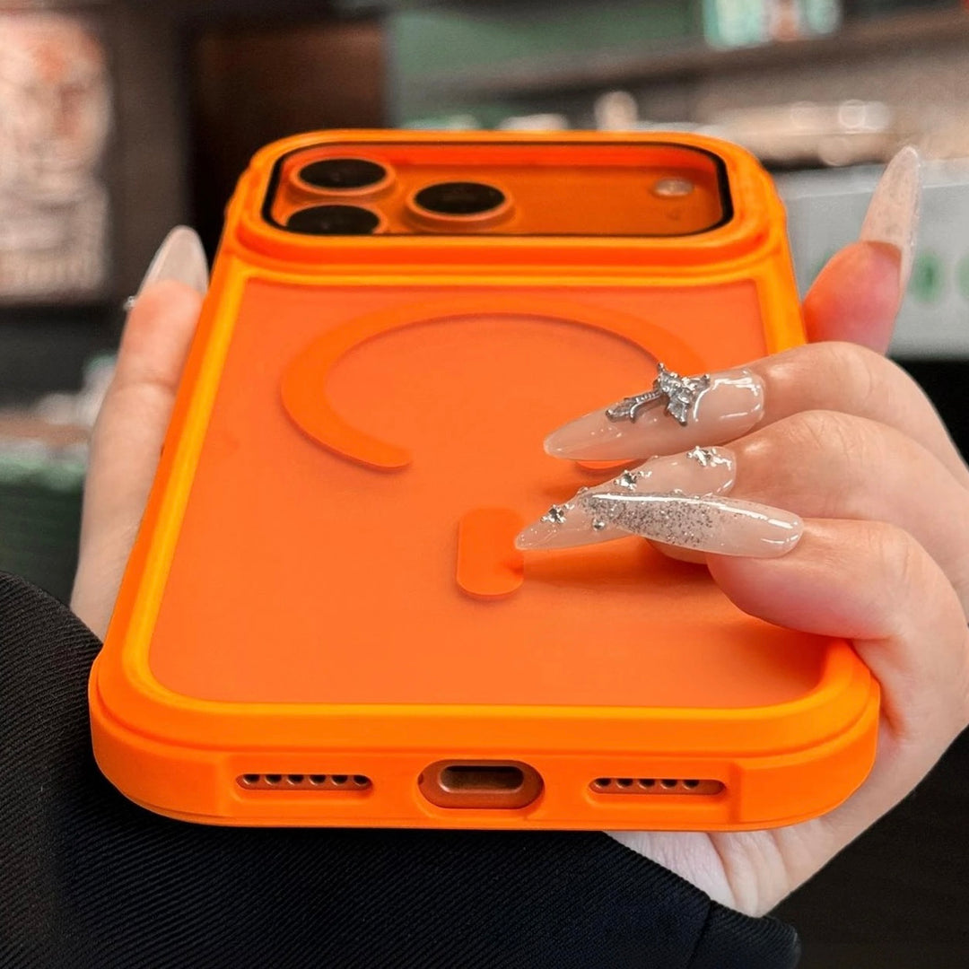 Matte MagSafe/Magnet Hülle/Case mit klappbarer Kameraabdeckung für iPhone 17 Pro, 17 Pro Max | ZITOCASES®