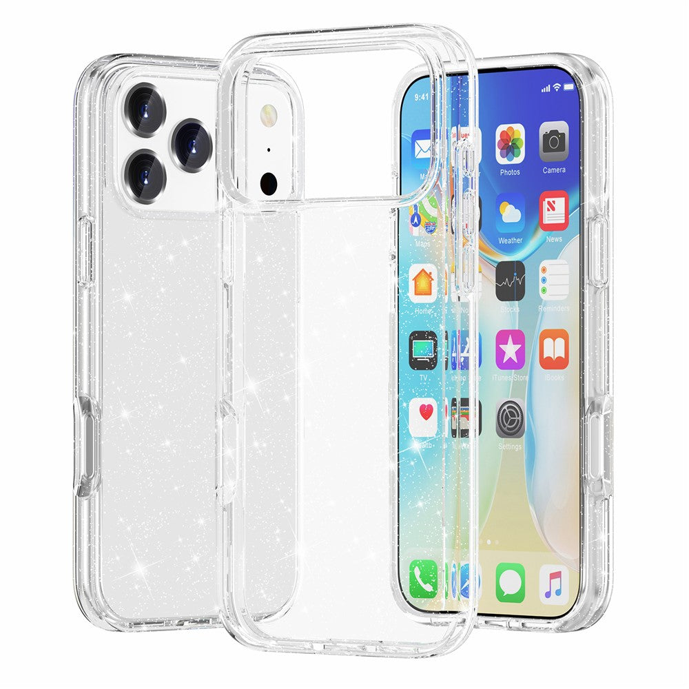 Bunte/Transparente Glitzer Silikon Hülle/Case für iPhone 18 Pro, 18 Pro Max | ZITOCASES®