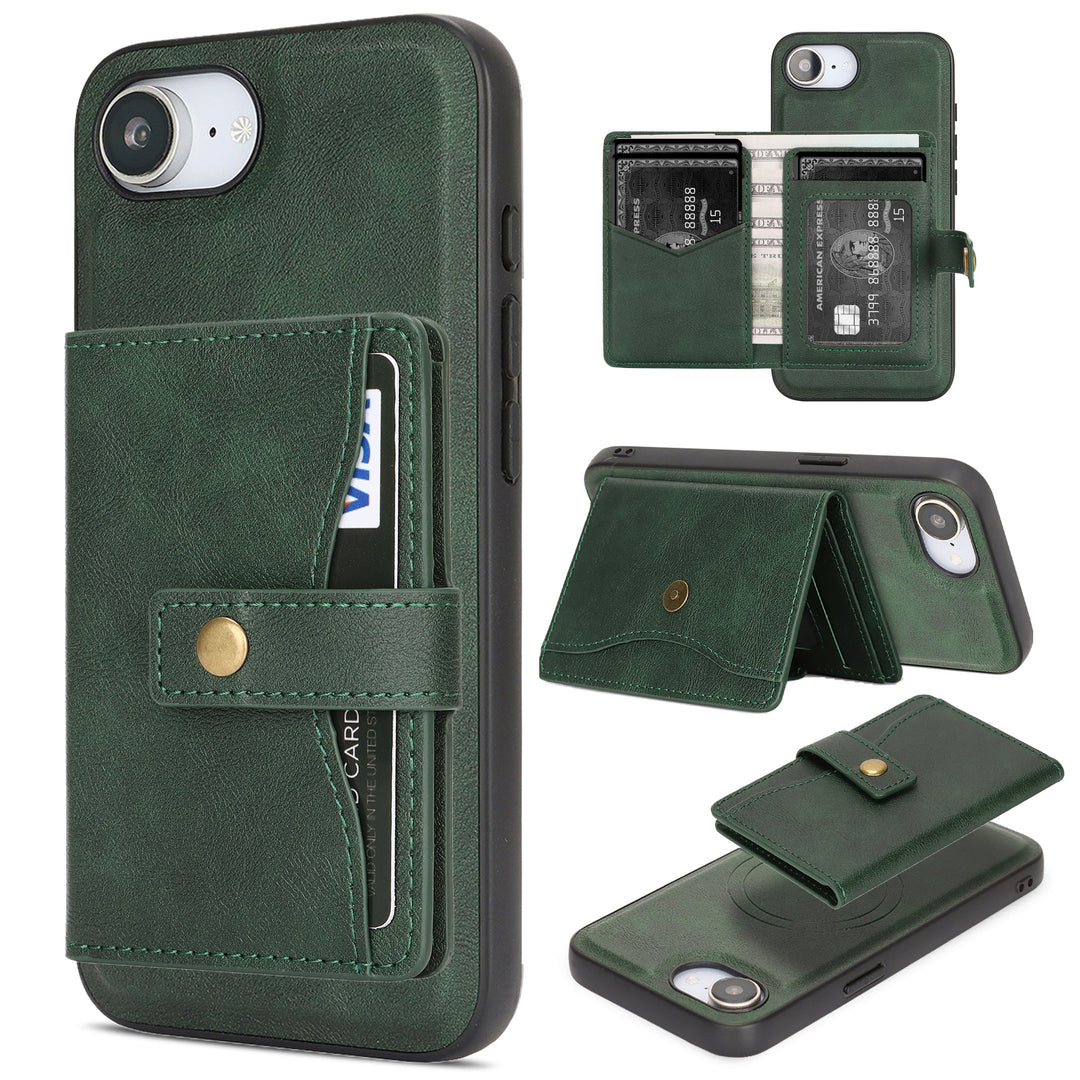 Kunstleder MagSafe Wallet/Kartenhalter Hülle/Case für iPhone 17e | ZITOCASES®