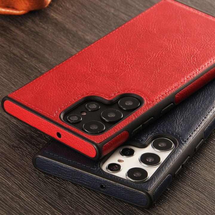 Kunstleder Silikon Hülle/Case für Samsung Galaxy Note-Serie | ZITOCASES®