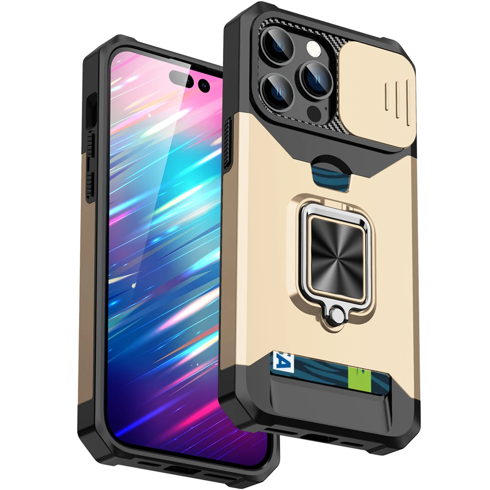 Kamera Schutz Outdoor/Magnet Kartenfach Hülle/Case für iPhone 16-Serie | ZITOCASES®