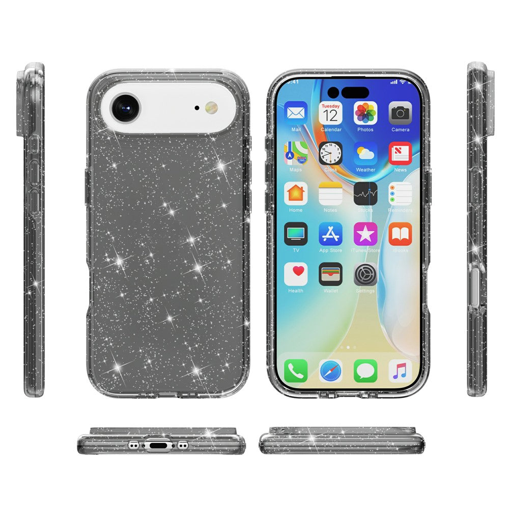 Bunte/Transparente Glitzer Silikon Hülle/Case für iPhone Air | ZITOCASES®