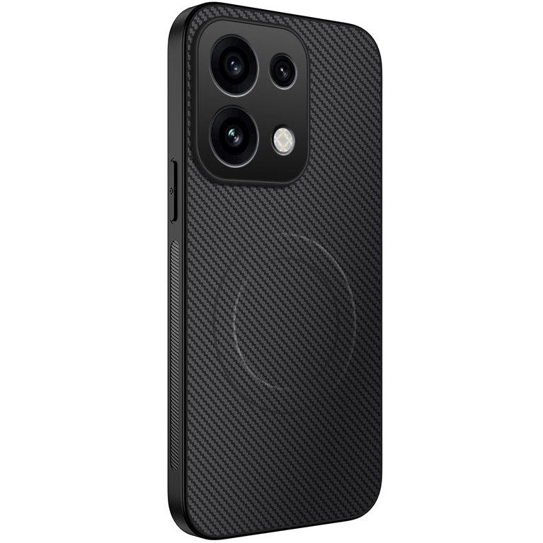 Carbon Optik Silikon MagSafe/Magnet Hülle/Case für Oppo Reno 16, 16 Pro, 16 FS, 16 F | ZITOCASES®