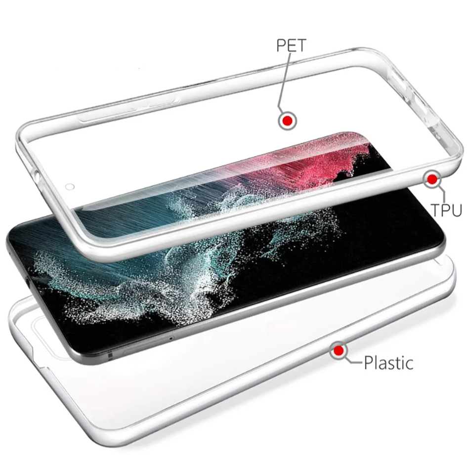 Transparente 1,5mm Silikon Vollschutz Hülle/Case für Samsung Galaxy S25, S25 Plus, S25 Ultra, S24, S24 Plus, S24 Ultra, S24 FE, S23 FE, S23, S23 Plus, S23 Ultra, S22, S22 Plus, S22 Ultra, S21 FE, S21, S21 Plus, S21 Ultra, S20, S20 Plus, S20 Ultra | ZITOCASES®