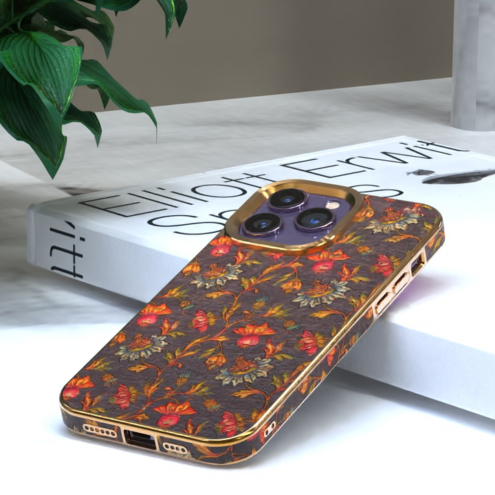 Orientalische/Retro Vintage Soft Hülle/Case für iPhone 16, 15, 14, 13-Serie | ZITOCASES®