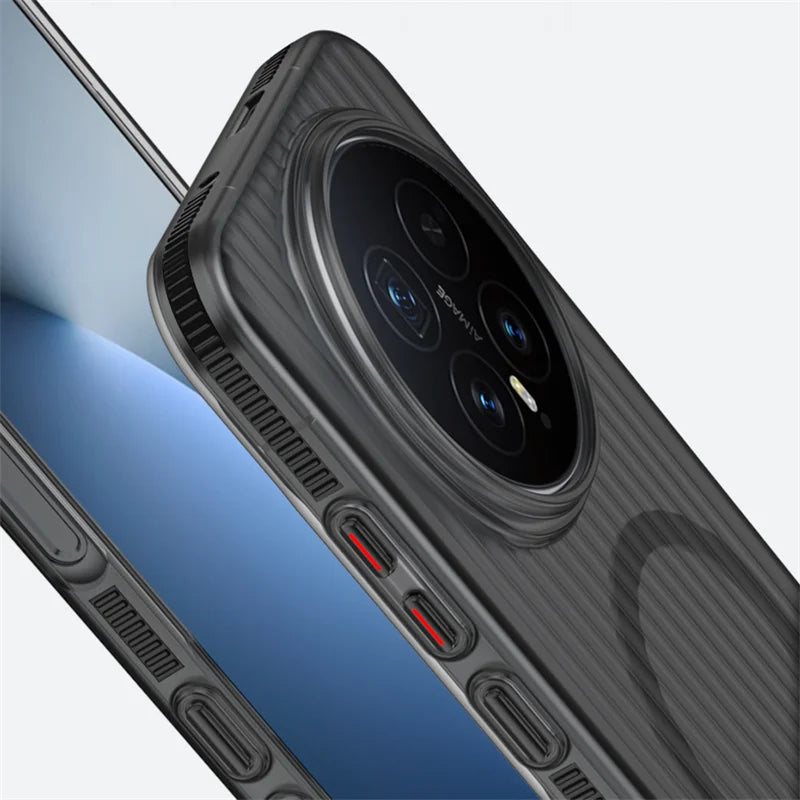 Dünne/Gestreifte MagSafe/Magnet Hülle/Case für Honor Magic 8, 8 Pro, 8 Lite | ZITOCASES®