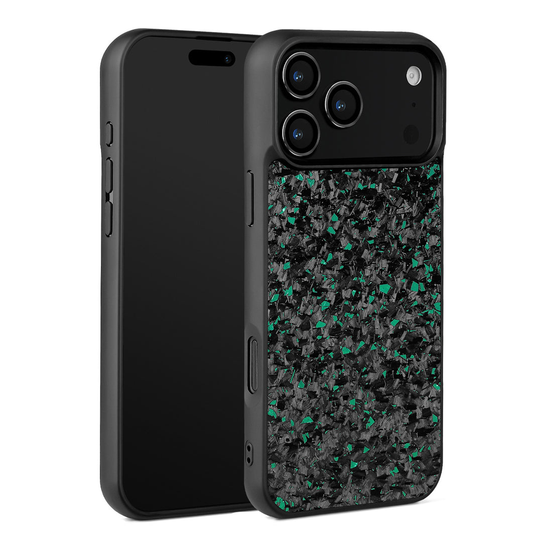 Forged Carbon Optik Panzerglas Hülle/Case für iPhone 18 Pro, 18 Pro Max | ZITOCASES®