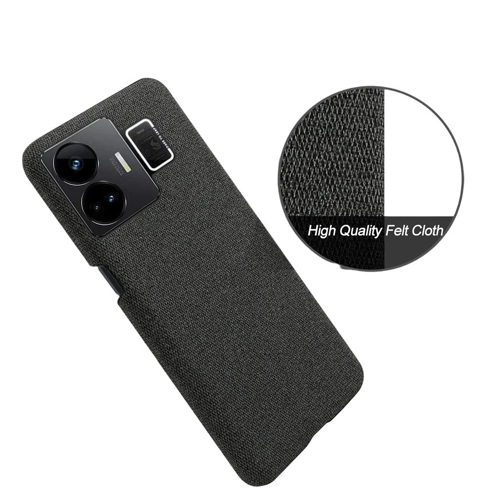 Stoff überzogene Soft Hülle/Case für Realme GT 7 Pro., GT NEO 6, 6T, 5, 3T, 3, 2, Master Edition, Narzo 50, 30, X50, X2 Pro, X2, C75, C55, C51, C35, C33 C31, C30, C25Y, C21Y, C11, , 14X, 14 Pro, 12 Pro Plus, 12 Plus, 12 Pro, 12 | ZITOCASES®