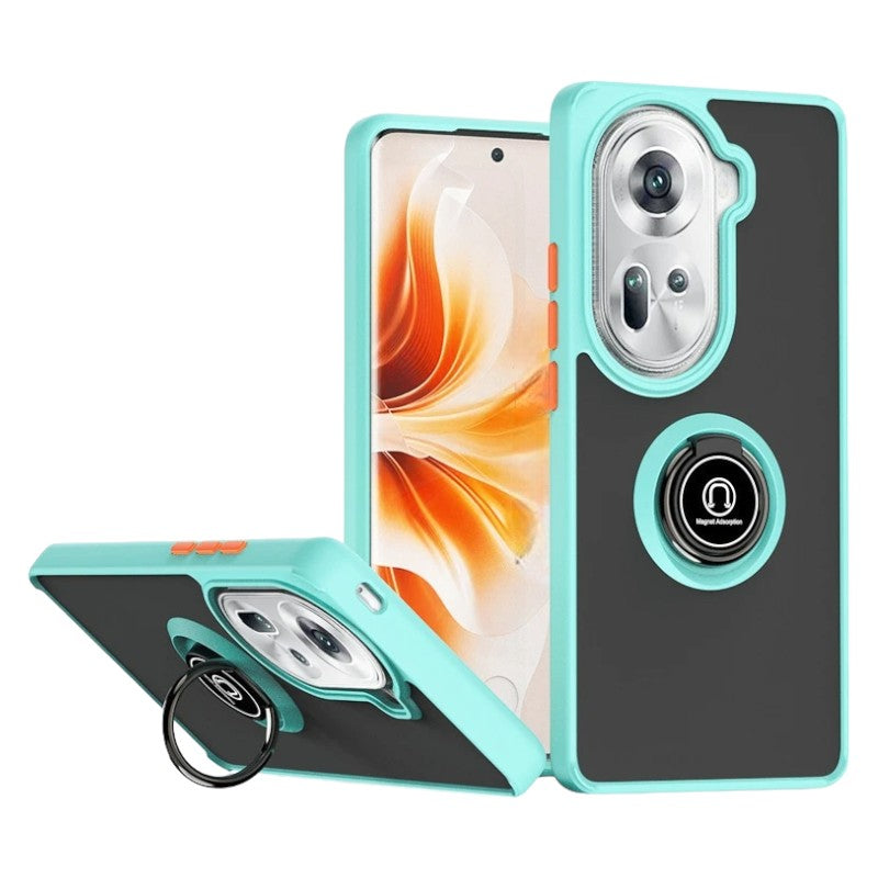 Matte/Magnetische Transparente Silikon Hülle/Case für Oppo Reno 13, 13 Pro, 12, 12 Pro, 11, 11 Pro, 10, 10 Pro, 9, 9 Pro, 9 Pro Plus, 8, 8T, 8 Pro, 7, 7 Pro, 7 SE, 6, 4, 4Z, 4 Pro, Find X8, X8 Pro, X7, X7 Ultra, X6, X6 Pro, X5, X5 Pro | ZITOCASES®