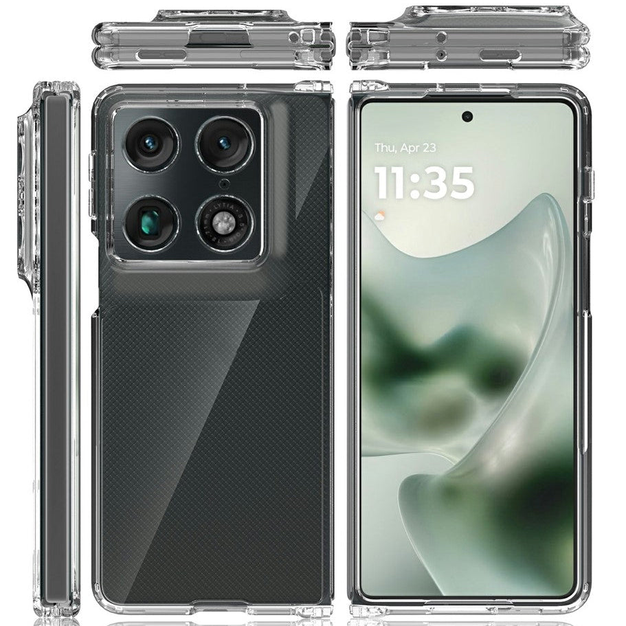 Kristallklare Hartplastik Hülle/Case für Motorola Razr Fold | ZITOCASES®