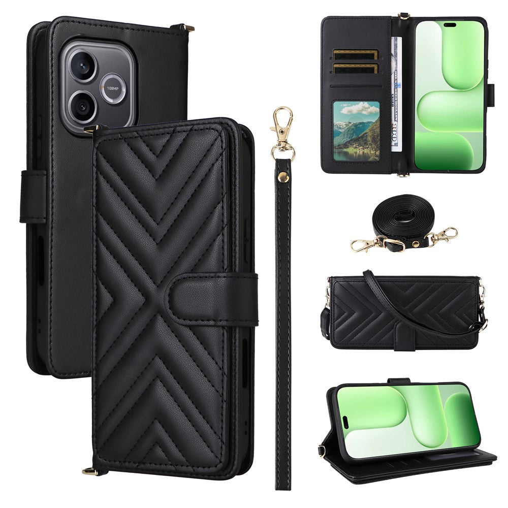 Karierte Kunstleder Brieftaschen Hülle/Case für Honor 600 Lite | ZITOCASES®