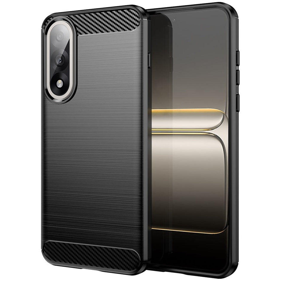 Metallstruktur/Carbon Optik Silikon Hülle/Case für OnePlus Nord 5 | ZITOCASES®