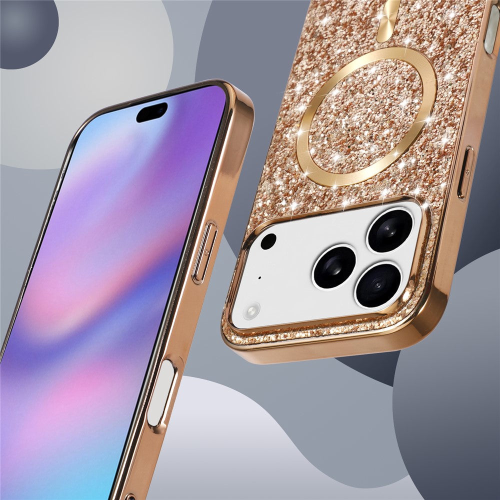 Glitzer Flakes MagSafe/Magnet Hülle/Case für iPhone 18 Pro, 18 Pro Max | ZITOCASES®