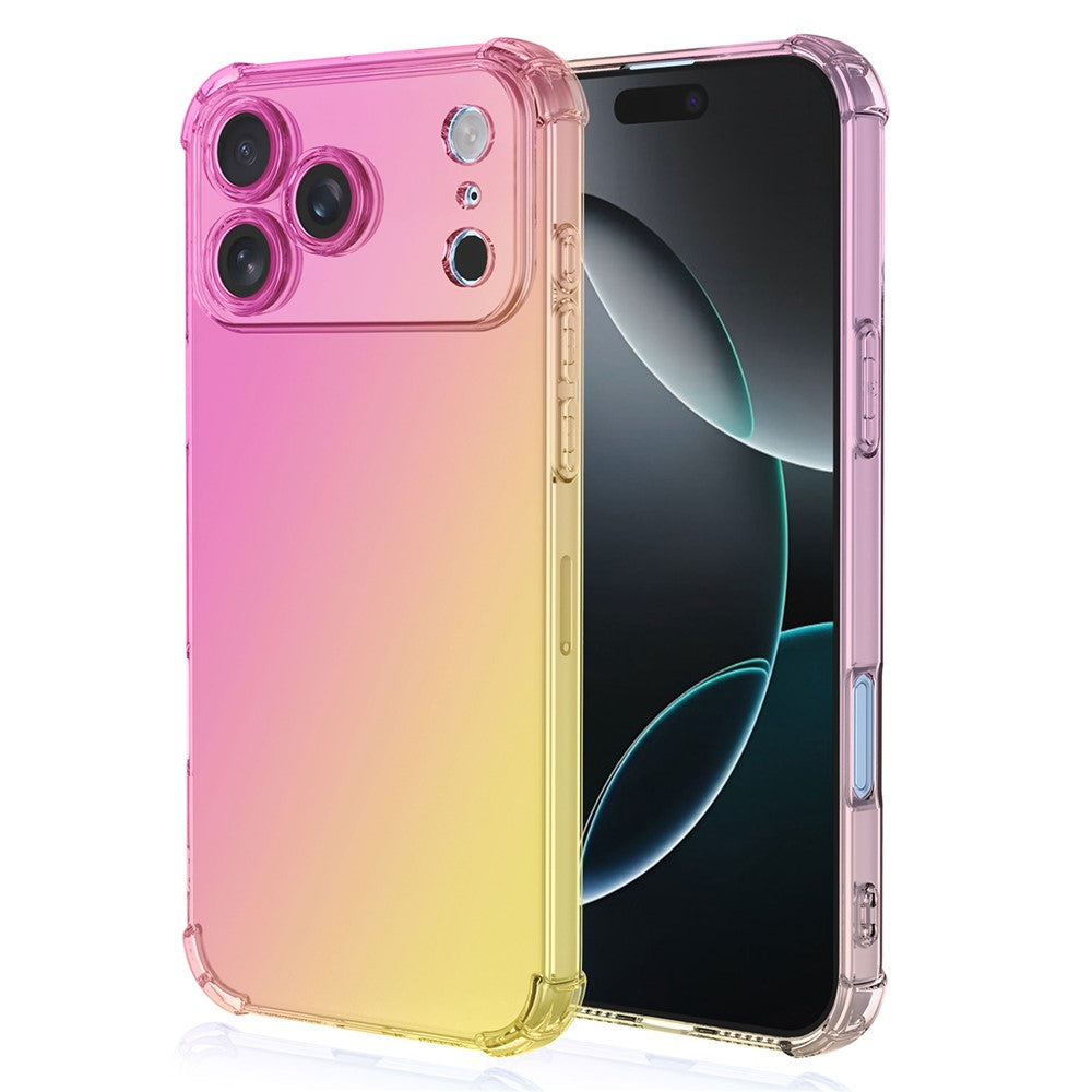 Regenbogen Airbag Silikon Hülle/Case für iPhone 18 Pro, 18 Pro Max | ZITOCASES®