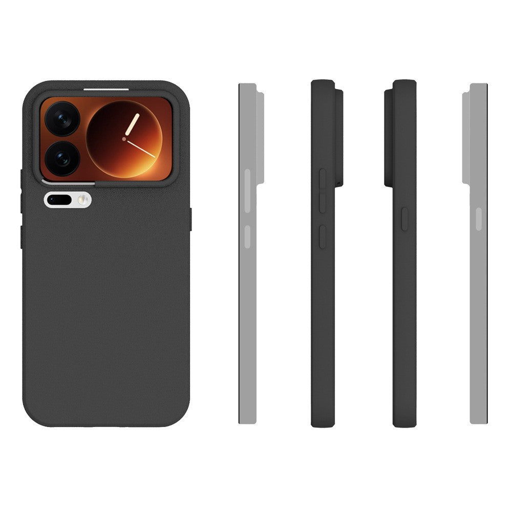 Dünne/Schwarze Silikon Hülle/Case für Xiaomi 18 Pro, 18 Pro Max