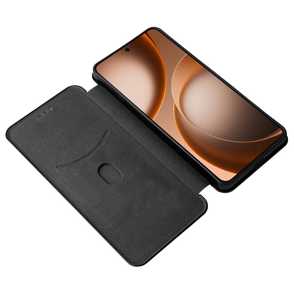 Carbon Optik Klapp Hülle/Flip Case für Oppo Find X9 Ultra | ZITOCASES®