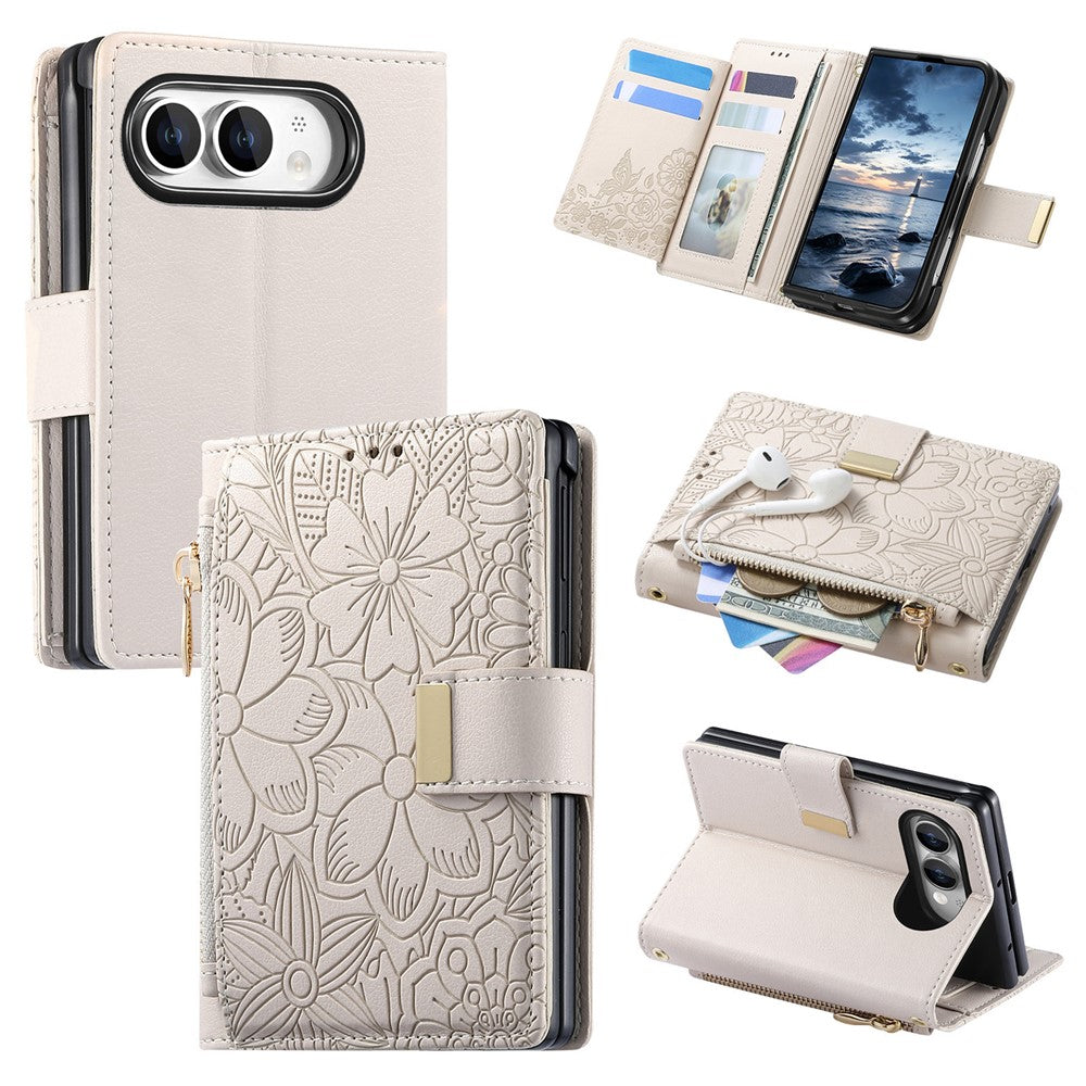 Blumen/Kunstleder Portemonnaie/Geldbörse Klapphülle/Flipcase für iPhone Ultra | ZITOCASES®
