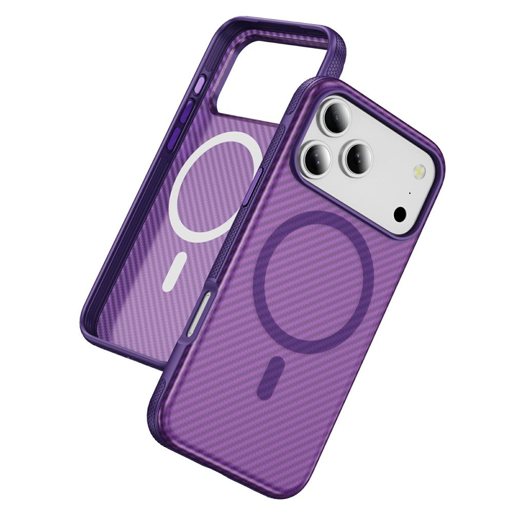 Carbon Optik MagSafe/Magnet Silikon Hülle/Case für iPhone 18 Pro, 18 Pro Max | ZITOCASES®