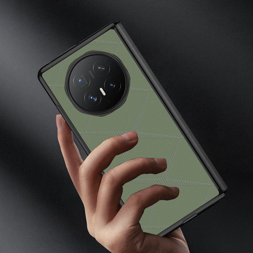 Karierte Kunstleder Hülle/Case für Honor Magic V6 | ZITOCASES®