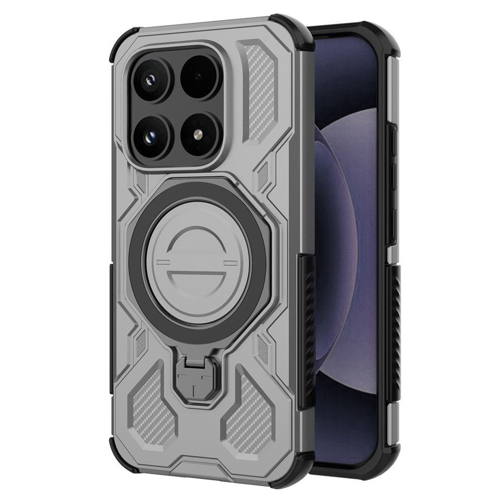 Robuste Outdoor MagSafe/Magnet Hülle/Case mit integriertem Ständer für Xiaomi 17 | ZITOCASES®
