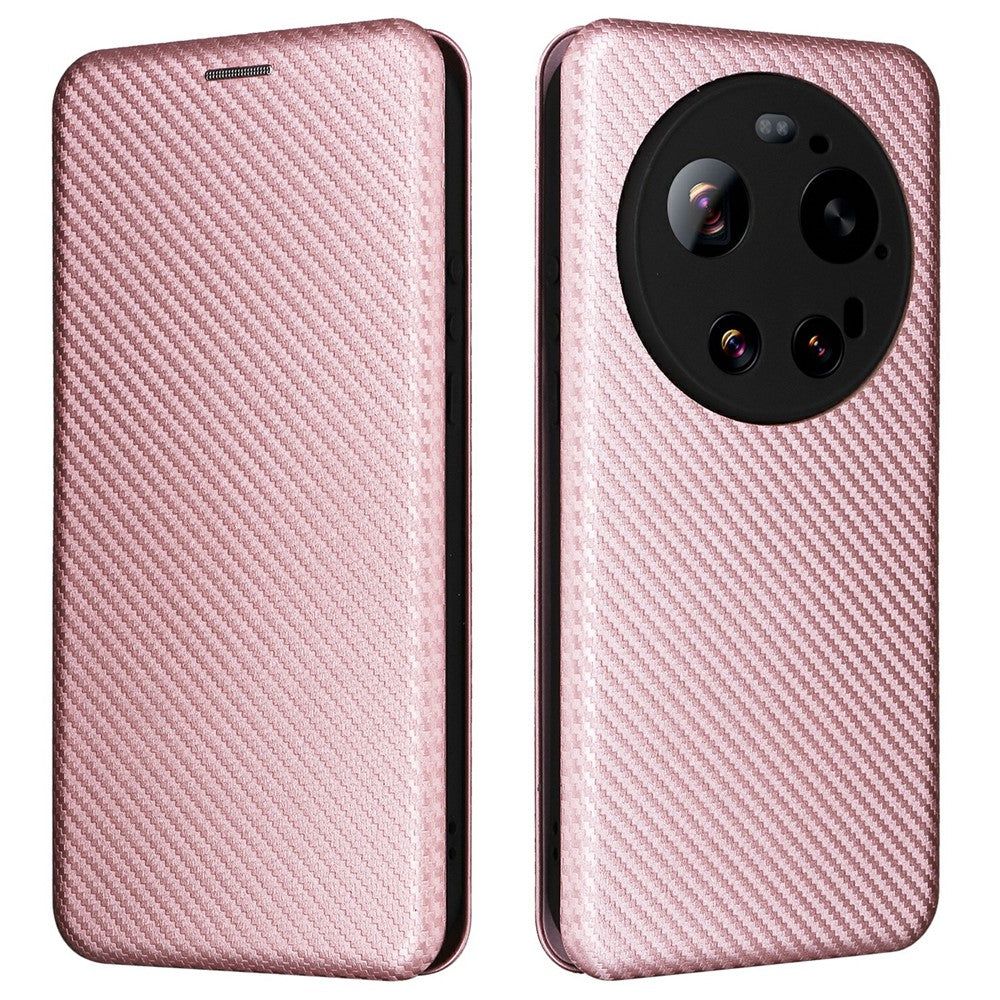 Carbon Optik Klapp Hülle/Flip Case für Xiaomi 17 Ultra | ZITOCASES®