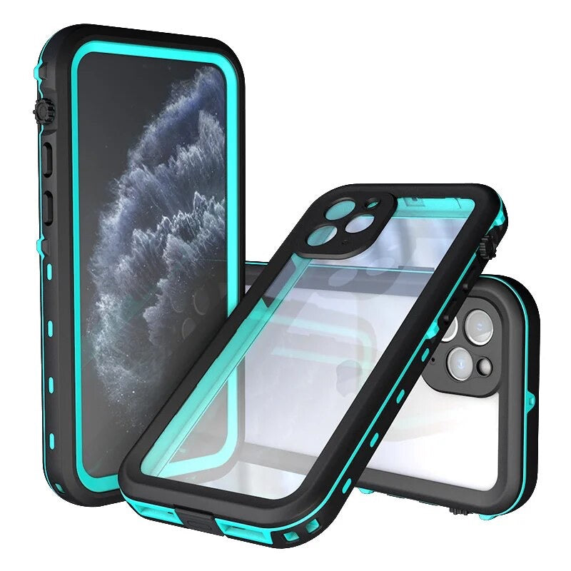 Wasserdichte Silikon Vollschutz Hülle/Case für iPhone 16, 15, 14, 13 | ZITOCASES®