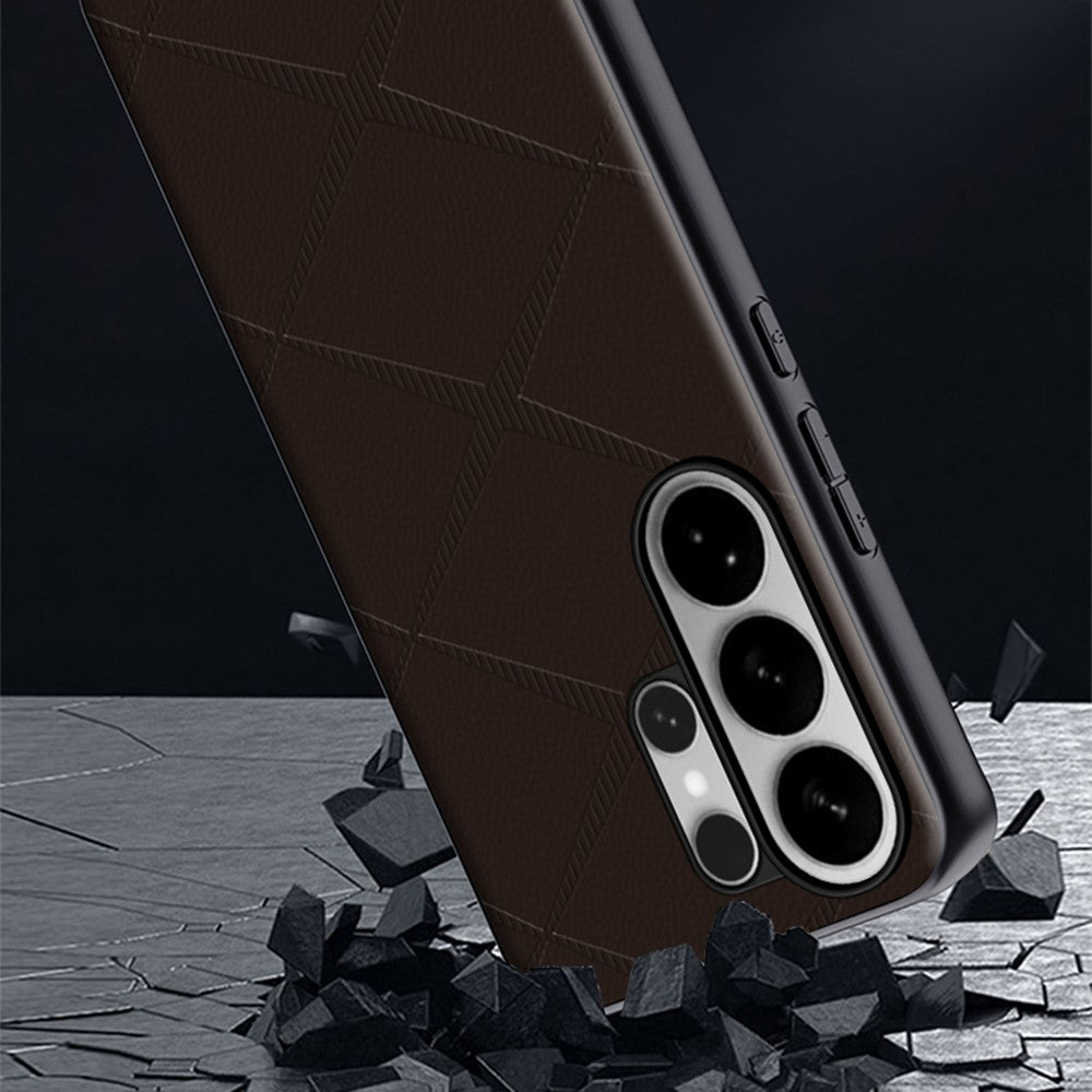 Karierte Kunstleder Hülle/Case für Samsung Galaxy S26, S26 Plus, S26 Ultra | ZITOCASES®