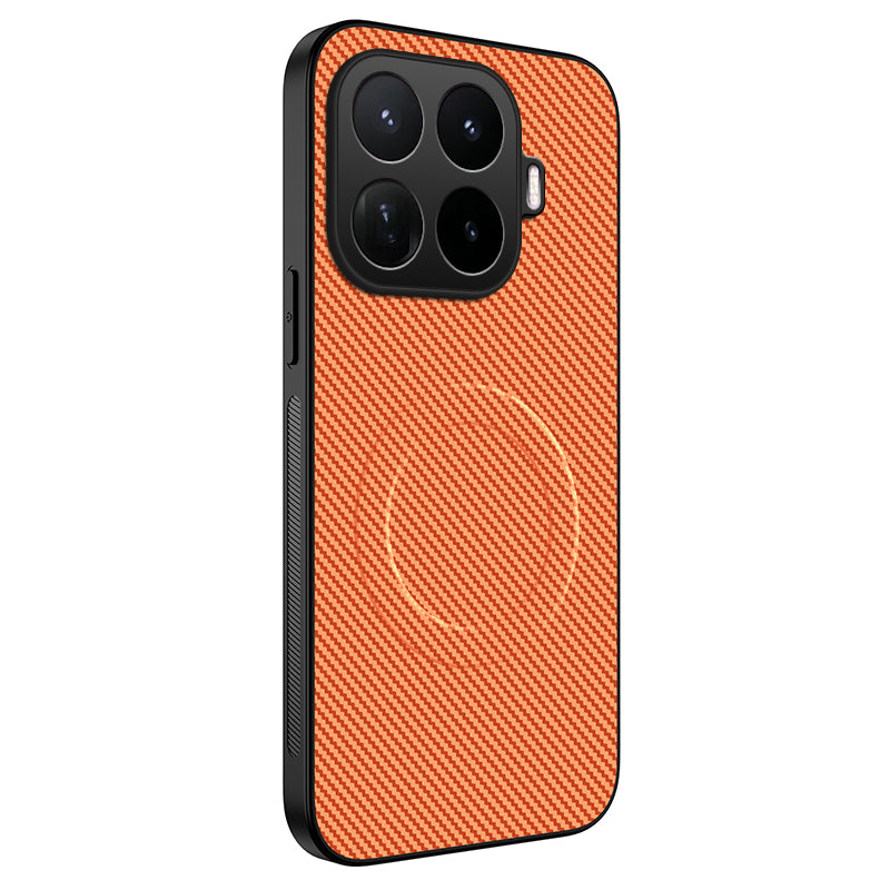 Carbon Optik Silikon MagSafe/Magnet Hülle/Case für Xiaomi 17T, 17T Pro | ZITOCASES®