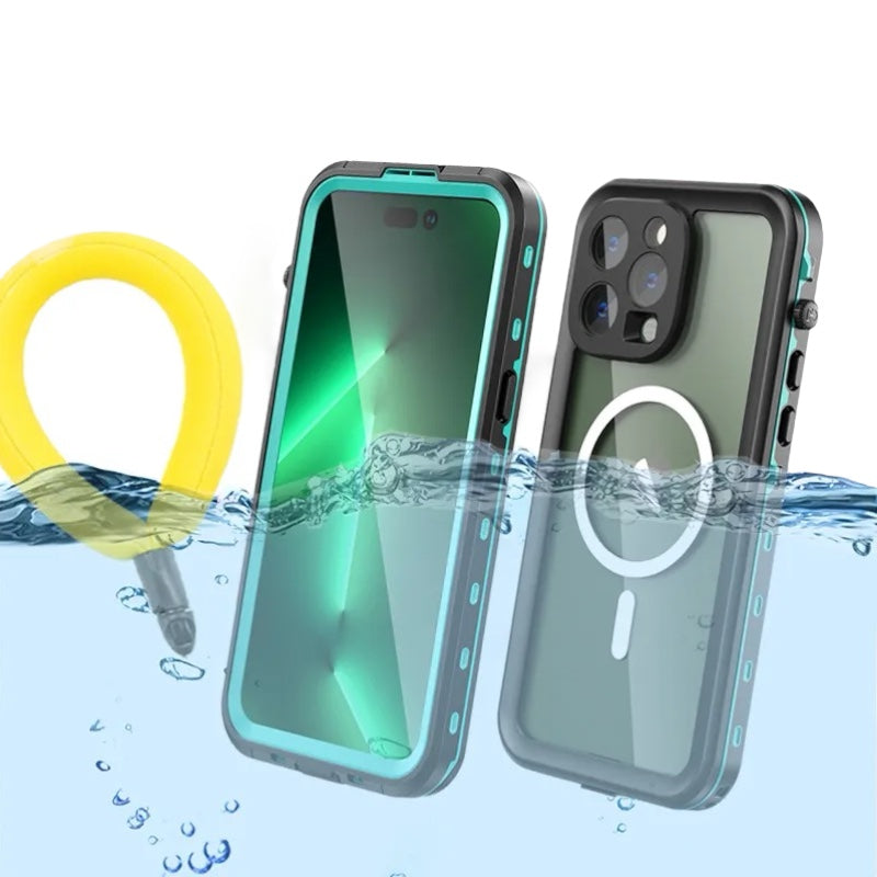 Wasserdichte Silikon Vollschutz Hülle/Case für iPhone (inkl. MagSafe/Magnete) | ZITOCASES®