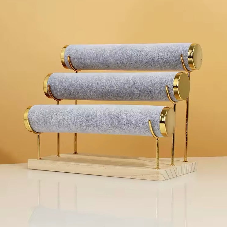 Edelstahl/Mikrofaser Uhrenständer/Schmuckständer/Display-Ständer/Halter/Präsentationsständer/Schaufensterständer | ZITOCASES®