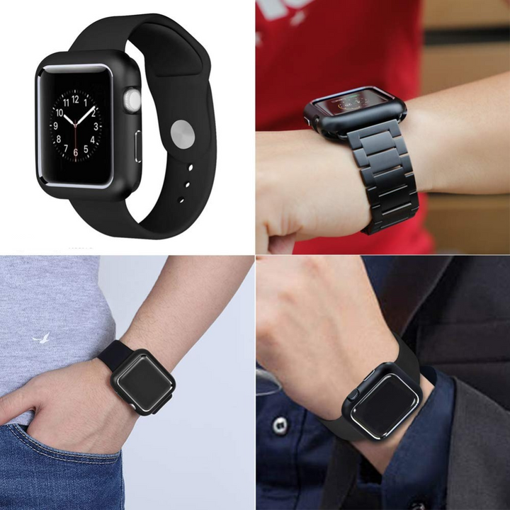 360° Aluminium Hülle/Case für Apple Watch Series 10, 9, 8, 7, 6, 5, 4, 3, 2 ,1, SE, Ultra | ZITOCASES®