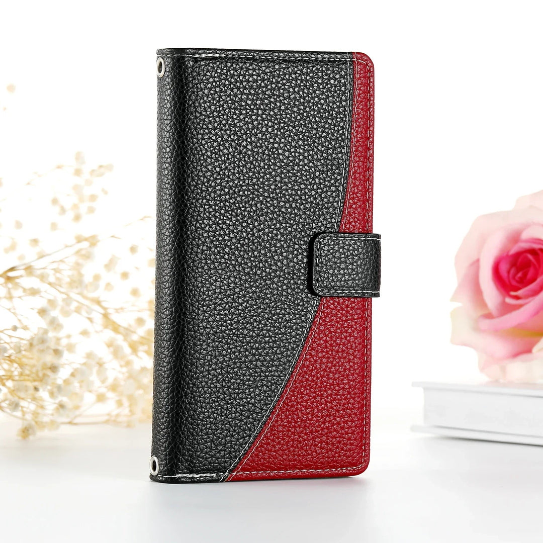 Zweifarbige Kunstleder Klapp Hülle/Flip Case für Samsung Galaxy S26, S26 Plus, S26 Ultra | ZITOCASES®