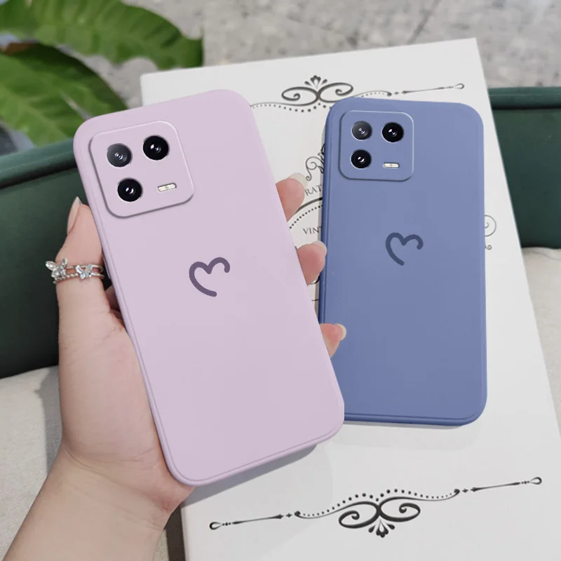 Herz Motiv Soft Hülle/Case für Xiaomi 14, 13, Redmi Note 11, 10-Serie | ZITOCASES®