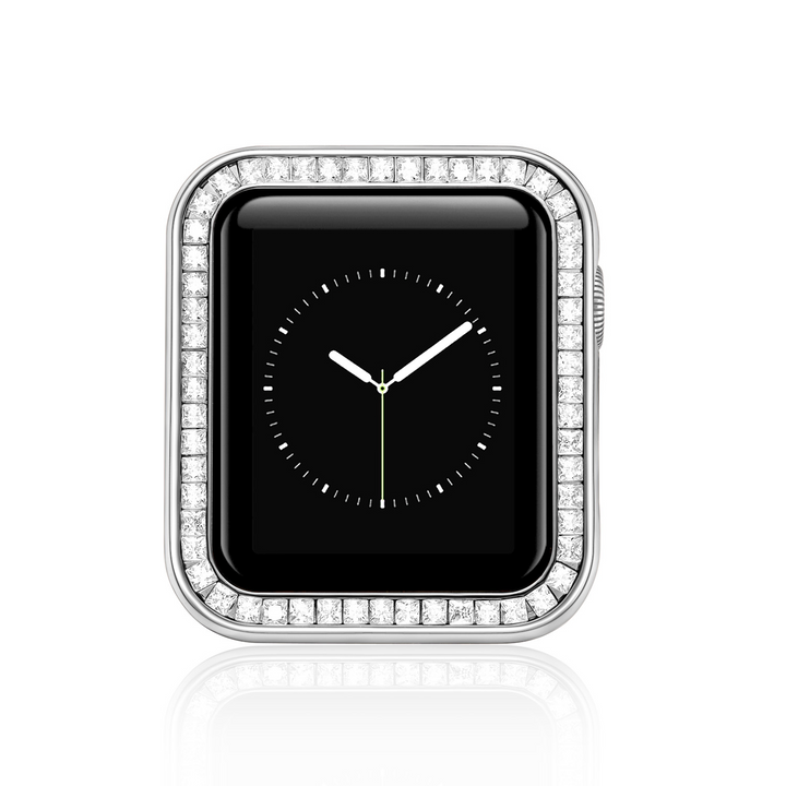 3D Zirkonia Baguette/Diamant Hülle/Case für Apple Watch SE, Ultra-Series | ZITOCASES®